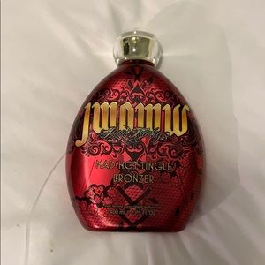 Hot tingle tanning lotion